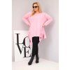 Dámská halenka Plus Size 68136 (Velikost UNI, Barva Modrá)