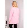 Dámská halenka Plus Size 68136 (Velikost UNI, Barva Modrá)