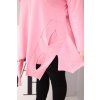 Dámská halenka Plus Size 68136 (Velikost UNI, Barva Modrá)
