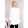Dámská halenka Plus Size 68136 (Velikost UNI, Barva Modrá)