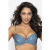 Podprsenka PariPari Blue Sky - Push - up (Velikost 70E, Barva Modrá - světle)