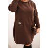Dámské šaty Plus Size 1965 (Velikost UNI, Barva Černá)