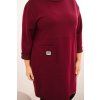 Dámské šaty Plus Size 1965 (Velikost UNI, Barva Černá)