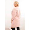 Dámské šaty Plus Size 1965 (Velikost UNI, Barva Černá)