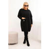 Dámské šaty Plus Size 1965 (Velikost UNI, Barva Hnědá)