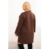 Dámské šaty Plus Size 1965 (Velikost UNI, Barva Hnědá)