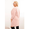 Dámské šaty Plus Size 1965 (Velikost UNI, Barva Hnědá)