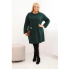Dámské šaty Plus Size 1965 (Velikost UNI, Barva Hnědá)