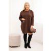 Dámské šaty Plus Size 1965 (Velikost UNI, Barva Černá)