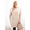 Dámské šaty Plus Size 1965 (Velikost UNI, Barva Zelená)