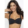 Podprsenka PariPari Sylvie Maxi - -Push - up (Velikost 90E, Barva Černá)