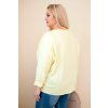 Dámské tričko Plus Size 07722 (Velikost UNI, Barva Bílá)