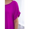 Šaty Endy s kapsami (Velikost UNI, Barva Růžová)