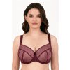 Podprsenka Vivisence 1090 (Velikost 80E, Barva Bordó)