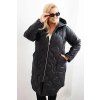 Dámská bunda 5343 Plus Size (Velikost UNI, Barva Černá)