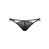 Tnaga Obsessive Intensa double thong (Velikost S/M, Barva Černá)