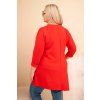 Dámská mikina Plus Size 7834 (Velikost UNI, Barva Šedá)