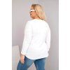 Dámské tričko Plus Size ART31006 (Velikost UNI, Barva Modrá)