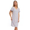 Noční košilka Moraj PDK2900-015 MAXI (Velikost 2XL, Barva Bílá)