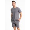 Pyžamo Moraj PDM3400-008 (Velikost L, Barva Šedá)