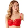 Podprsenka Gossard 19705 (Velikost 75F, Barva Červená)