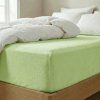 Froté prostěradlo světle zelené (Varianta 180x200cm)
