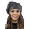 Baret a šála Vivisence 7035Kmpl (Velikost UNI, Barva Šedá)