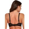 Podprsenka Gaia 1255 Flora (Velikost 65I, Barva Černá)