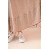 Dámské šaty Plus Size 21682 (Velikost UNI, Barva Smetanová)