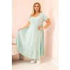 Dámské šaty Plus Size 21682 (Velikost UNI, Barva Černá)