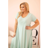 Dámské šaty Plus Size 21682 (Velikost UNI, Barva Černá)