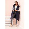 Dámská vesta Plus Size 5393 (Velikost UNI, Barva Černá)