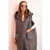 Dámská vesta Plus Size 5393 (Velikost UNI, Barva Černá)