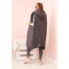 Dámská vesta Plus Size 5393 (Velikost UNI, Barva Černá)