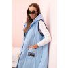 Dámská vesta Plus Size 5393 (Velikost UNI, Barva Černá)