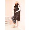 Dámská vesta Plus Size 5393 (Velikost UNI, Barva Hnědá)