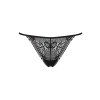 Tanga Obsessive Intensa thong (Velikost L/XL, Barva Černá)