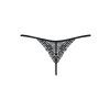Tanga Obsessive Intensa thong (Velikost L/XL, Barva Černá)