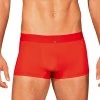 Boxerky Obsessive Boldero boxer (Velikost S/M, Barva Červená)