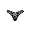 Tanga Obsessive Donna Dream thong (Velikost XL/2XL, Barva Černá)