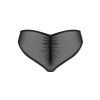 Kalhotky Obsessive Donarella panties (Velikost M/L, Barva Černá)