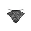 Obsessive Bagirela panties (Velikost L/XL, Barva Černá)