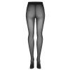 Punčochy Obsessive Patrise Yours tights (Velikost S/M, Barva Černá)