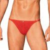 Tanga Obsessive Obsessiver string (Velikost UNI, Barva Červená)