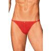 Tanga Obsessive Obsessiver string (Velikost UNI, Barva Červená)