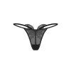 Tanga Obsessive Veyane thong (Velikost S/M, Barva Černá)