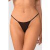 Tanga Obsessive Veyane thong (Velikost S/M, Barva Černá)