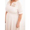 Dámské šaty Plus Size 2088 (Velikost UNI, Barva Černá)