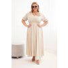 Dámské šaty Plus Size 2088 (Velikost UNI, Barva Černá)