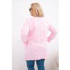Dámské tričko Plus Size 25570 (Velikost UNI, Barva Zelená)